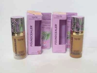 Lote de 2 ~ Base multitarea Tarte Foundcealer 0,33 fl oz ~ 44S arena bronceada Foto 1 de 3
