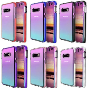 Funda transparente TPU suave transparente a prueba de golpes para Samsung Galaxy S10/S10+/S10e - Imagen 1 de 16