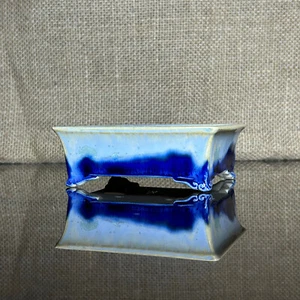 Bonsai pot, handmade, Ceramics, glazed pot , 3 layers of colored glaze - Picture 1 of 10