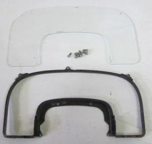 1951 Cadillac Dash Speedometer Gauge Cluster Outer Glass &Mount Used Orig 51 52 - Picture 1 of 3