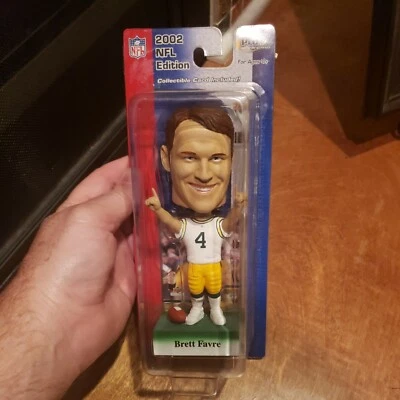 Upper Deck Play Makers - Brett Favre Bobble Head 2002  Foto 1 de 4