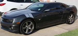 5" 4.5" Fender Hash Mark Stripe Stripes PAIR FIT 10 2011 2012 13 2014 15 Camaro - Picture 1 of 1