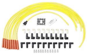 Accel 4038 Super Stock Universal 8mm Spark Plug Wire Set - Yellow Straight Boots - Picture 1 of 4