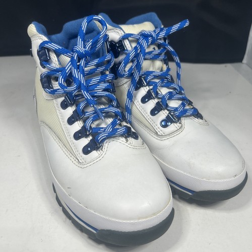 Stivali da escursionismo da donna bianchi Timberland 85380 taglia 7 M in pelle