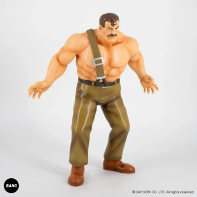 UNBOX FINAL FIGHT HAGGAR Designer Figure H25CM Vinyl Toy - Image 1 of 3