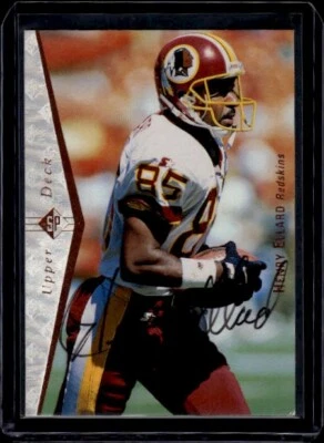 1995 SP #105 Autographed Henry Ellard Trading Card - Image 1 of 2