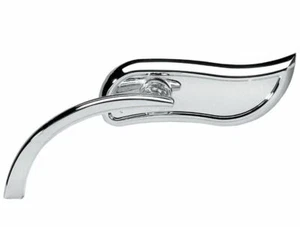 Arlen Ness Micro Die-Cast Upswept Left Mirror, Chrome (13-048) - Bild 1 von 1