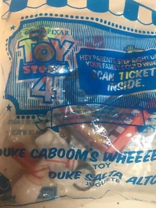 McDonalds Happy Meal TOY STORY 4 Toy DUKE CABOOM’S WHEEEEE! JUMP #6 New! - Bild 1 von 4