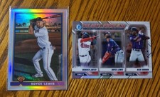 Royce Lewis - 2021 Bowman 1991 Refractor 91B-RL +Talent Pipeline w/Javier+Gordon