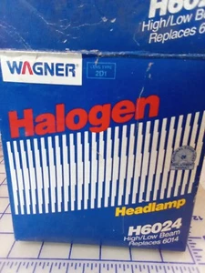 Wagner Halogen Headlamp H6024 High Low Beam Replaces 6014 - Picture 1 of 6