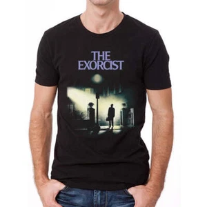 ** The Exorcist Movie Poster Logo T-shirt  Warner Bros  Official Licensed ** - Picture 1 of 3