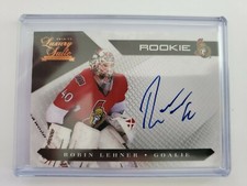 Robin Lehner VEGAS GOLDEN KNIGHTS 2010-11 PANINI LUXURY SUITE ROOKIE AUTO /499