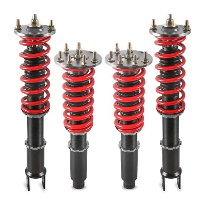 Set(4) Coilovers Suspension Struts For 2008-2012 Honda Accord 2009-14 Acura TSX - Image 1 of 4