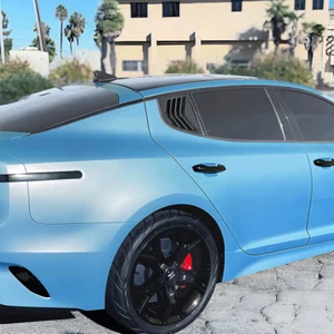 Tapa de ventilación de persiana de conducto de vidrio con aspecto de carbono para KIA Stinger 17-23 - Imagen 1 de 10