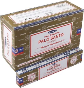 Satya Nag Champa Räucherstäbchen Palo Santo Agarbatti Sticks - jede Packung 15g - Bild 1 von 16