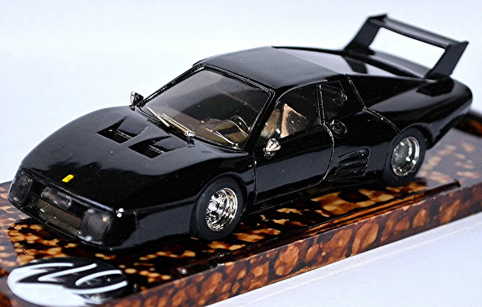 Ferrari 512 BB Street 1980 Black Nero Edizione Limitata 20 Anni Brumm 1:43 - Immagine 1 di 4