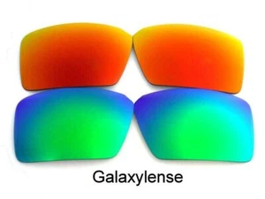 Galaxy Replacement Lens For SPY Optic Touring Sunglasses Green/Red Polarized - Picture 1 of 6