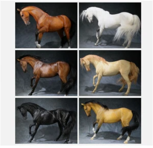 Mr.Z 1/6 Scale Animal Resin Simulation Toy Akhal-Teke Horse Figure Model Gifts - Picture 1 of 31