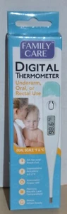 Family Care Digital Thermometer Underarm Oral Rectal new - Picture 1 of 4
