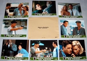 THE WHOLE NiNE YARDS Bruce Willis Amanda Peet Matthew Perry 8 FRENCH LOBBY CARDs