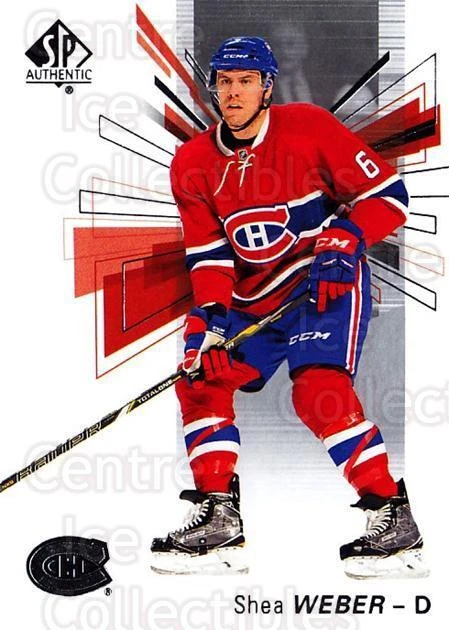 2016-17 Sp Authentic #99 Shea Weber - Image 1 of 1
