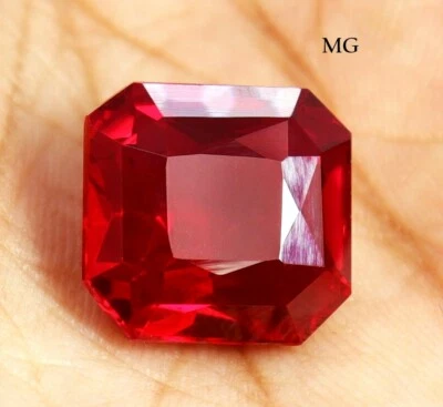 Certified 17.65 Ct Natural BURMA Pigeon Blood Red Ruby Unheated Loose Gemstone - Image 1 of 4