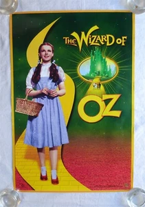 Set Completo 4 Poster Promozionali Vintage Il Mago di Oz, Warner Home Video, 1999 - Foto 1 di 6