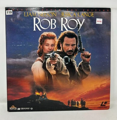 Rob Roy Laserdisc ML150228 Widescreen LD WS Laser Disc Liam Nelson Jessican Lang - Image 1 of 4