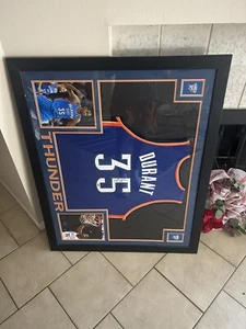 Kevin Durant Framed Autographed Oklahoma City Jersey PSA DNA - Picture 1 of 1