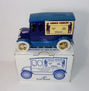VINTAGE 1920 INTERNATIONAL CONOCO TRUCK BANK DIE CAST ERTL - Bild 1 von 10