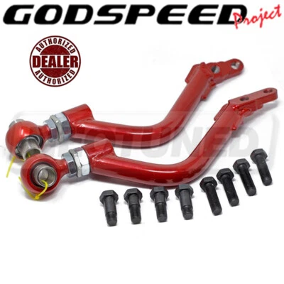 Godspeed 2pc Front Tension Rod Arm Kit Spherical Bearing For Lexus IS300 01-05 - Image 1 of 4