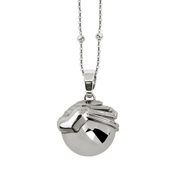 Boccadamo Chiama Angeli sonoro Collana lunga Donna Cuore Tr/gr26 nascita Mamma