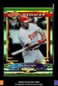 1994 Finest #140 Pete Incaviglia Refractors Philadelphia Phillies - Picture 1 of 2