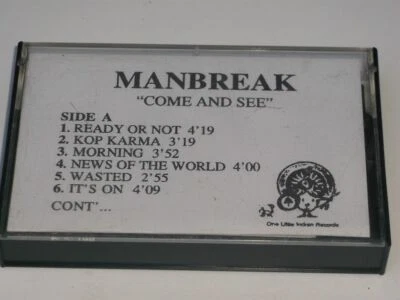Manbreak:  Come and See   UK  PROMO PRE RELEASE   Cassette - Image 1 of 2