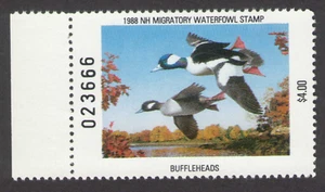 US. NH 6. $4.00. 1988 New Hampshire Duck Stamp. MNH. 1988 - Bild 1 von 1