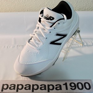 L3000v5 Metal Baseball Cleats,White 