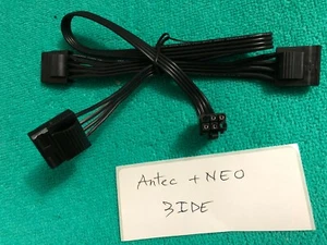 Antec 6 Pin perif To 3x IDE Power Supply CABLE for antec NEO HE550 - Picture 1 of 1