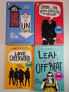 4 x BECKY ALBERTALLI Bundle Lot The Upside of Unrequited Love Creekwood - Picture 1 of 3