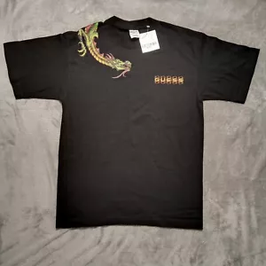 NUEVO CON ETIQUETAS Camisa Guess Jeans Para Hombres Pequeña Dragón Estampado Doble Cara Hecha en EE. UU. DEADSTOCK - Imagen 1 de 12