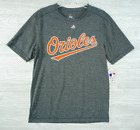NEW MLB Baltimore Orioles Shirt Medium COOLBASE SPELLOUT Logo Majestic Team Wear