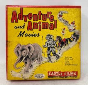 Adventure and Animal Movies Castle Films 8mm #648 Bruins Make Friends - Imagen 1 de 4