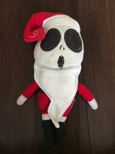 14" Disney Pook A Looz Nightmare Before Christmas Jack Skellington Santa Plush