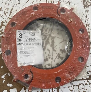 VGS Direkt Flansch-auf-Nut Adapter 8" - V-7041 Flansch - Neu - Bild 1 von 3