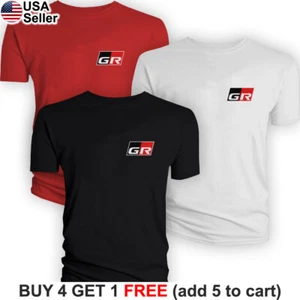 Camiseta Toyota Gazoo Racing TGR Logo TRD JDM Motorsport GR Supra F1 Sport BTY09 - Imagen 1 de 20