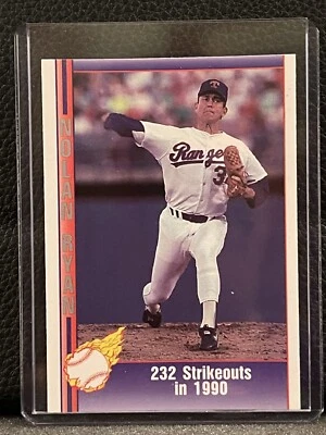 1991 Pacific TEXAS EXPRESS Nolan Ryan "232 Strikeouts in 1990" #73 Rangers HOF - Image 1 of 2