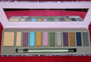 Mally Assorted Color 12 Pan Eyeshadow Palette with Mirror FREE SHIP - Picture 1 of 5