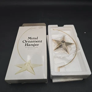 DEPT 56 24K vergoldetes Metall Weihnachtsschmuck Aufhänger Abteilung 56 - Bild 1 von 4