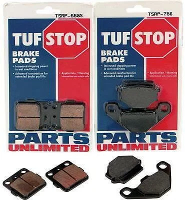 Спеченные тормозные колодки Tufstop передние или задние TSRP-793S2 - Изображение 1 из 3