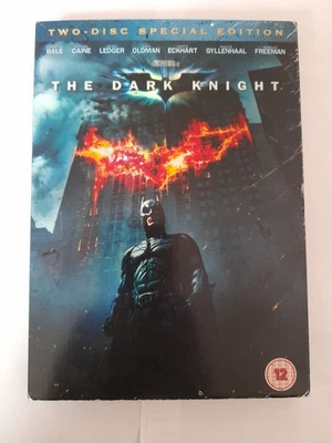 The Dark Knight (2 Disc Special Edition, DVD, 2008, Holofoil Slipcover)- Sp.Feat - Image 1 of 4
