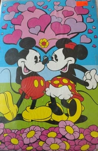 Topolino e Minnie stazionario vintage note carta e buste nuovo vecchio stock - Foto 1 di 3
